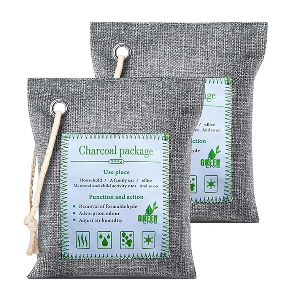 Activated Carbon Bag - 천연 차량용 방향제 재사용 가능 천연