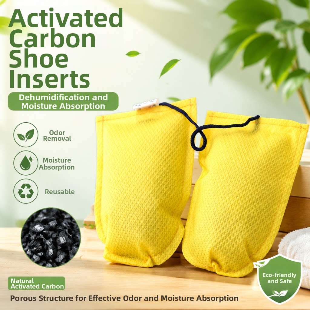 Activated Carbon Bag - 대나무 숯 신발 삽입 패드 활성탄