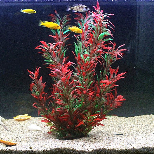 Aquarium Marine Tank - 50CM 인조 어항 희귀 식물 수족관