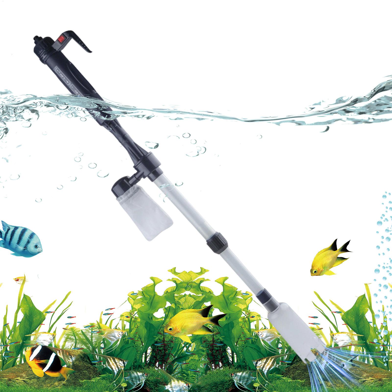 Marine Aquarium Reactors - 수족관 진공 청소기 조절식 텔레스코픽 USB