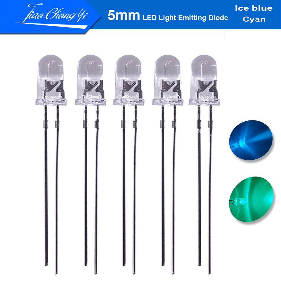 신호등용 고발광 DC3.2-3.4V, 시안 아이스 블루 - Actinic Blue Led 리뷰 및 가격