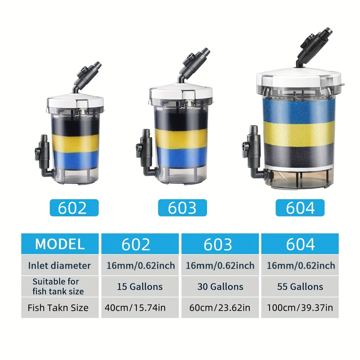 SUNSUN EW-602 EW-603 EW-604 무소 - Marine Aquarium Reactors 리뷰 및 가격
