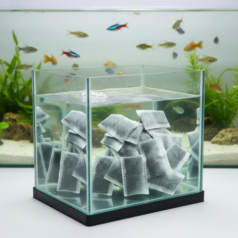 10/20/40pcs 수족관 활성탄 가방 물고기 탱크  - Activated Carbon Bag 리뷰 및 가격