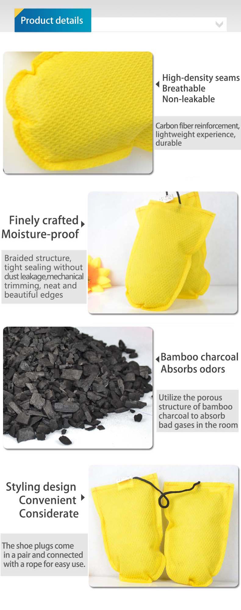 대나무 숯 신발 삽입 패드 활성탄 신발 탈취제 땀 흡수 - Activated Carbon Bag 리뷰 및 가격