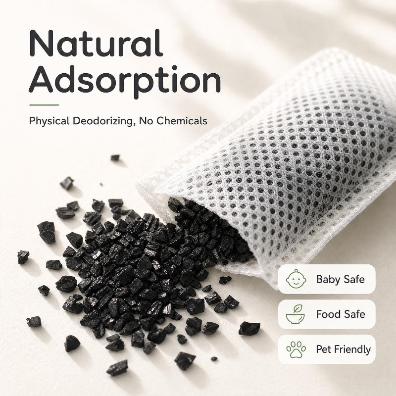 5/50x 활성탄 가방 천연 코코넛 숯 공기 청정제 냄 - Activated Carbon Bag 리뷰 및 가격